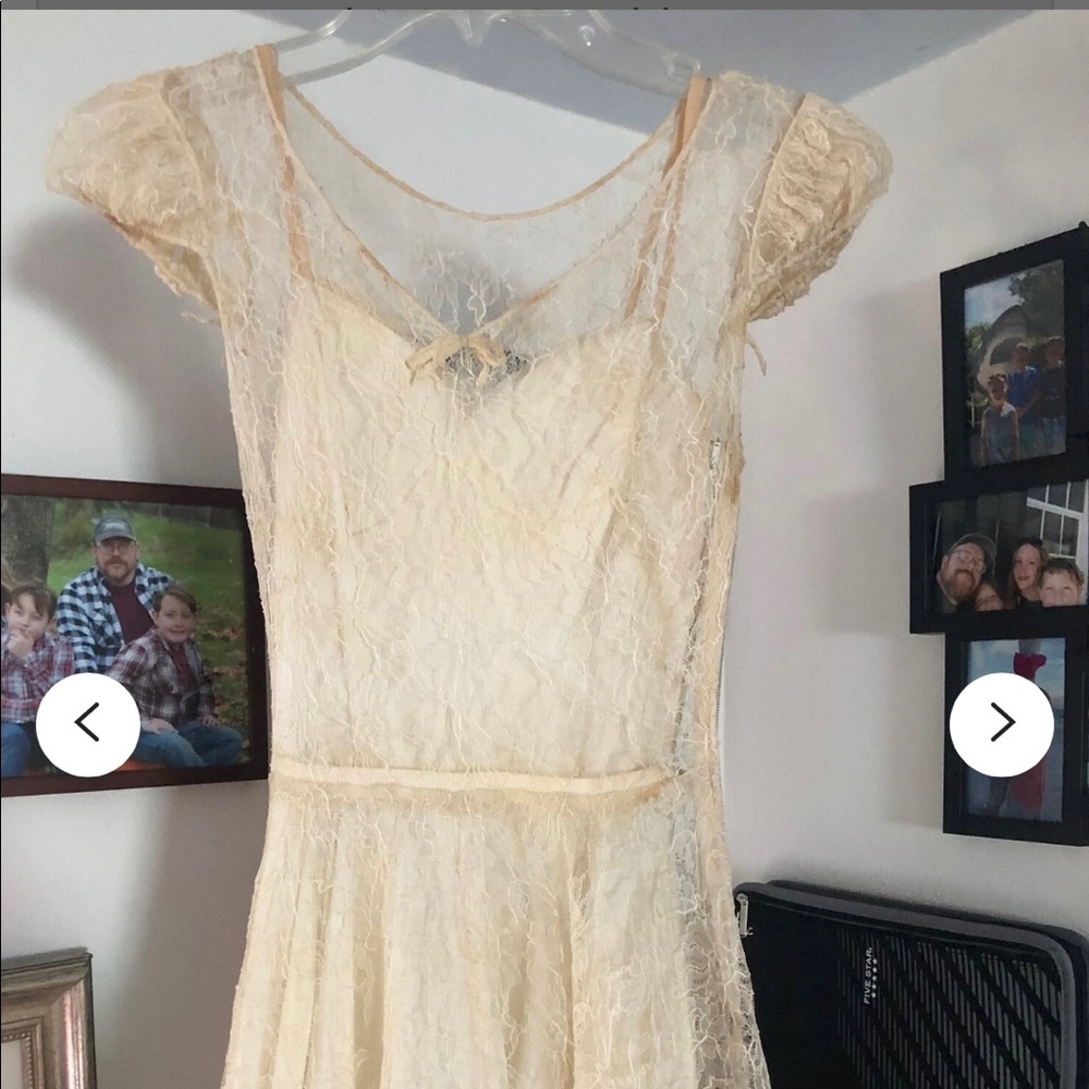 1930’s Vintage Wedding Dress